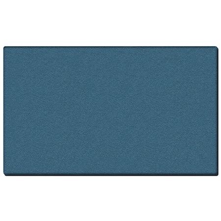 Ghent Bulletin Board, Vinyl, 4 ft H x 6 ft W, Ocean 12UV46-W191